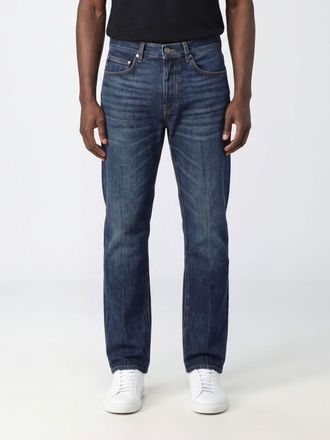Lardini Mid-Rise Five-Pocket Skinny Fit Jeans in Cotton Denim