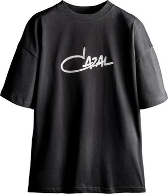 Cazal T-shirt con logo - Nero