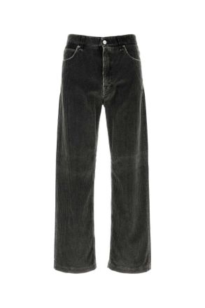 Fendi Charcoal Corduroy Pant