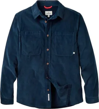 Passenger Backcountry Cord Light Shirt 2.0 Hemd f&uuml;r Herren | blau