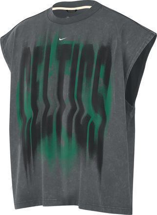 Nike Boston Celtics Standard Issue Nike Mens Sleeveless Basketball Top in Grey | IQ1680-068
