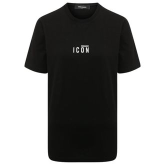 Dsquared2 Icon Small Chest Logo Zwart T-shirt