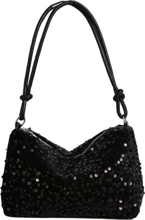 Generic Sequin Clutch Bag for Women, Bling Evening Handbag Sparkly Sequin Shoulder Bag Bling Underarm Bags Y2K Handbags Clutch Purse Elegant Handbags with Zip