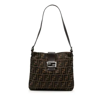 Fendi Pre-owned Fendi Zucca Canvas Shoulder Bag Ladies GD99I6LJXDRZA2NR