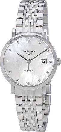 Longines Elegant Mother of Pearl Dial Ladies Watch L43104876