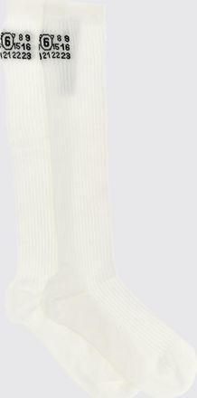 Maison Margiela Calze MM6 Maison Margiela in cotone a coste stretch