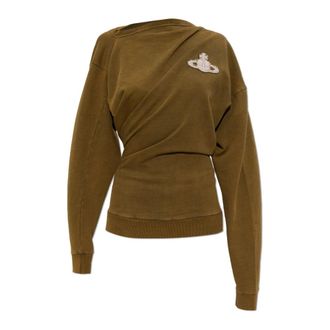 Vivienne Westwood Sweatshirts, female, Brown, Size: S Hebo Sweatshirt