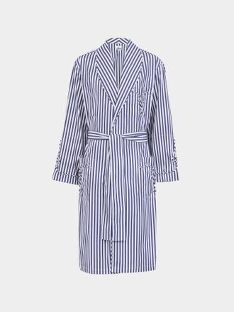 S&eacute;bline Frogging Hand-Embroidered Cotton Robe Size: M/L