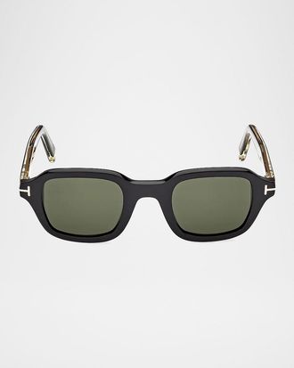 Tom Ford Tom Ford Icon 46mm Square Sunglasses