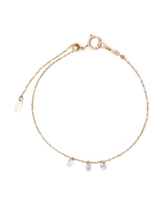 Persée 18kt yellow gold Danae Ligne diamond bracelet - women - 18kt Gold/Diamond - One Size