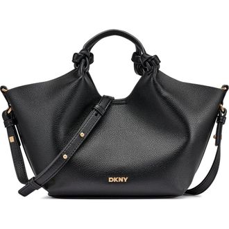 DKNY Paula Small Tote in Blk/gold at Nordstrom
