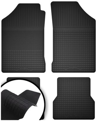 OEM Alfombrillas De Goma Para: Volkswagen Polo Ii Coup&eacute;, Hatchback, Sed&aacute;n (1981-1992)