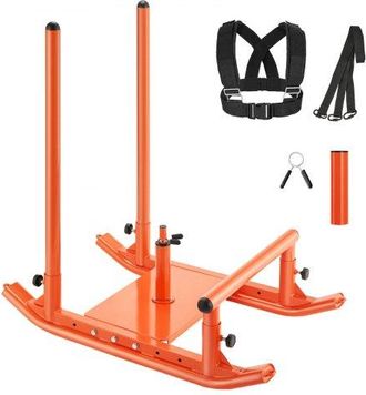 OEM Trineo De Potencia Para Entrenamiento De Fuerza, Para Mejorar La Velocidad En Ejercicios Atl&eacute;ticos, Con Mango En T, Compatible Con Discos De 25/51 Mm,