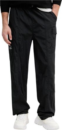 Alpha Industries Nylon Cargo Broek - Heren - Broeken - Zwart - Maat: W33 Nylon