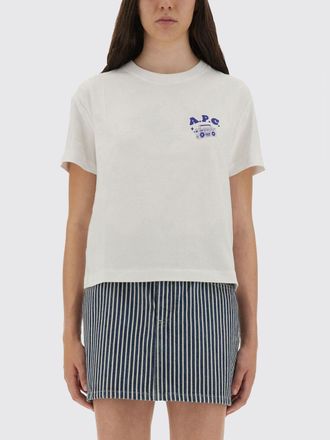 A.P.C. T-shirt in cotone stampato A. p.c