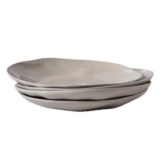 Be Home Tam Stoneware Dinner Plate - Set of 4 in Sterling at Nordstrom
