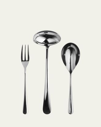Mepra Neve 3-Piece Serving Set, Mirror