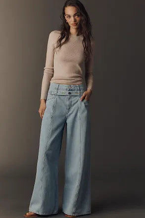 Closed Zoya-X High-Rise Wide-Leg Tie-Waist Jeans