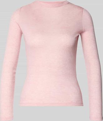 OPUS Slim Fit Longsleeve aus Lyocell-Mix Modell Sefemina in Rosa, Gr&ouml;&szlig;e 36