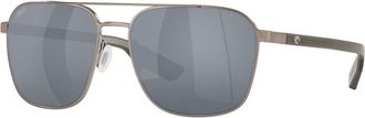 Costa 6S4003 Wader Polarized 400303 Mens Sunglasses Silver Size 58