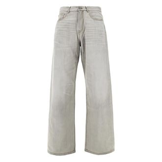 Palm Angels Five-pockets Tonal-stitching Jeans