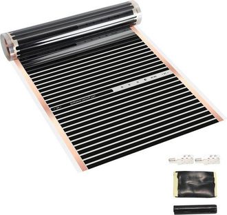 OEM L&aacute;mina Calefactora Infrarroja Para Sal&oacute;n, Ideal Para Moqueta, 200 Cm X 50 Cm, 220 Vatios