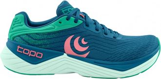 Topo Athletic Womens Ultrafly 5 Running Shoes In Blue / Aqua