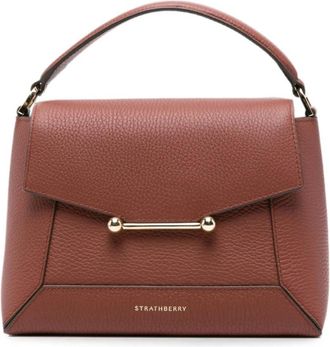 Strathberry Tas - Dames - Handtassen - Bruin - ONE Size - Leer - Tassen
