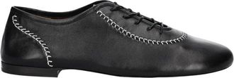 Wales Bonner Laced Schoenen - Heren - Veterschoenen - Zwart - 46 EU - Leer - Schoenen
