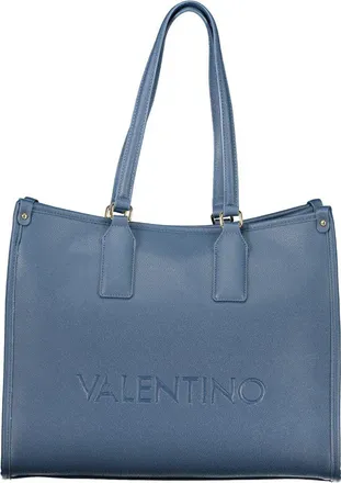 Mario Valentino Blu Polyurethane Women Womens Handbag