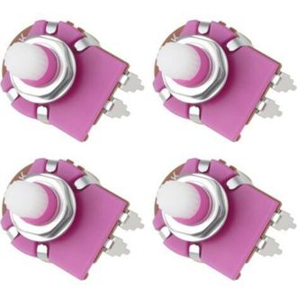 OEM Juego De 4 Potenci&oacute;metros Ajustables B500k De 2 Pines Y 29 Mm Para Regulador De Intensidad De L&aacute;mpara De Mesa