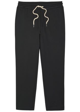 Moncler Logo-appliqu&eacute;d Jersey Sweatpants - Dark Blue - Xxl