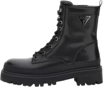 Guess Schoenen, Dames, Zwart, 36 EU, Lace-up Boots