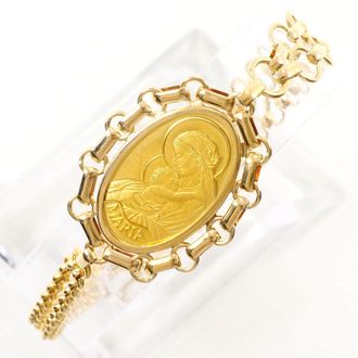 C&A Unbranded (18K) (24K) Charm Bracelet (Pre-Owned)