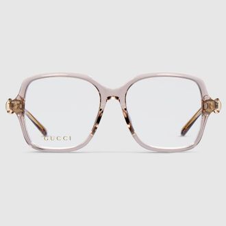 Gucci Butterfly Optical Frame, Brown