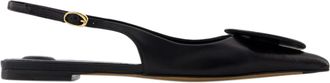 Jacquemus Les Slingbacks Duelo P Pumps - Jacquemus - Leather - Black