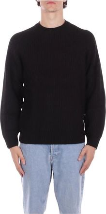Carhartt Work in Progress Firth Sweater - Heren - Ronde hals truien - Zwart - S - Wol - Truien & Vesten