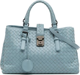 Bottega Veneta Light Small Nappa Intrecciato Roma Satchel