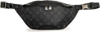 Louis Vuitton Pre-owned Monogram Eclipse Sling Bag - Heren - Vintage Heuptassen - Zwart - ONE Size - Leer - Vintage