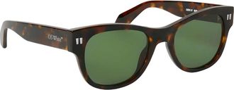 Off-white Moab Zonnebril - Dames - Zonnebrillen - Bruin - 52 MM - Accessoires