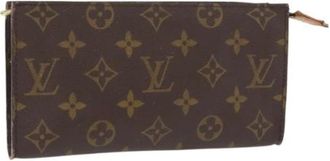 Louis Vuitton Pre-owned Clutches, female, Brown, Size: ONE SIZE Pre-owned Clutch