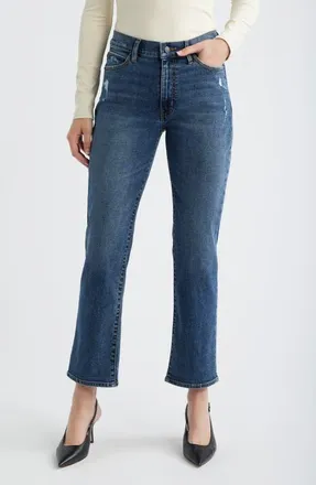 Frame Denim The Borrowed Distressed Boyfriend Jeans in Solara at Nordstrom, Size 28