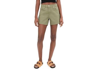 Levi's A-Line Shorts Womens Clothing Deep Lichen Green : 28, Denim/Cotton