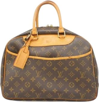 Louis Vuitton Pre-owned Handbags, female, Brown, Size: ONE SIZE Pre-owned Vintage Canvas Handbag