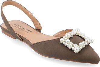 Journee Collection Women & apos;s Hannae Medium and Wide Width Flats