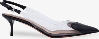 Alaia D&eacute;collet&eacute; Slingback Le Coeur in PVC e pelle - ALAIA - gender_Woman