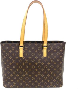 Louis Vuitton Brown Monogram Monogram Tote Bag (Pre-Owned)