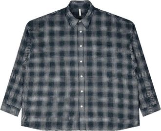 Sunflower Camicia in cotone a quadri - Grigio