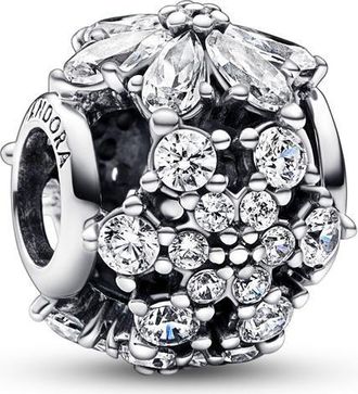Pandora Sparkling Herbarium Cluster Round Charm