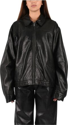 Haikure Giacca in pelle Jocelyn Silky - - Jackets - Donna - Nero - S